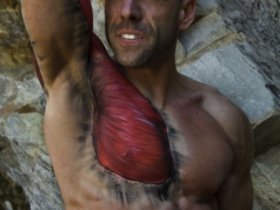 Maquillaje Fantasia “Musculos” – Maquillaje y Fotografia: Iratxe Irizar / Modelo: Dani Arenas