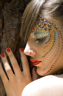 Maquillaje de Fantasia – Arco Iris (Maquillaje y Fotografia: Iratxe Irizar)