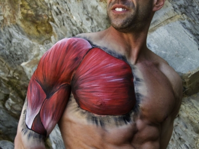 Musculos – Maquillaje y Fotografia: Iratxe Irizar / Modelo: Dani Arenas www.zuzenfitness.com