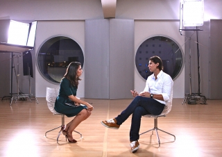 Programa “Frente a Frente”  de la CNN / Entrevista Ana Pastor a Rafa Nadal