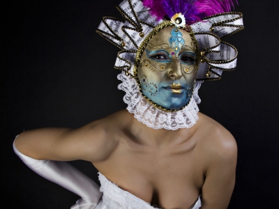 Mascara Veneciana – Maquillaje y Fotografía: Iratxe irizar / Modelo: Eider