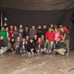 Todos los que participamos en la grabación