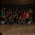 Todos los que participamos en la grabación