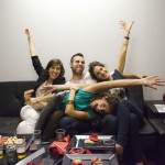 Pilar, Dani, Jone y Nora